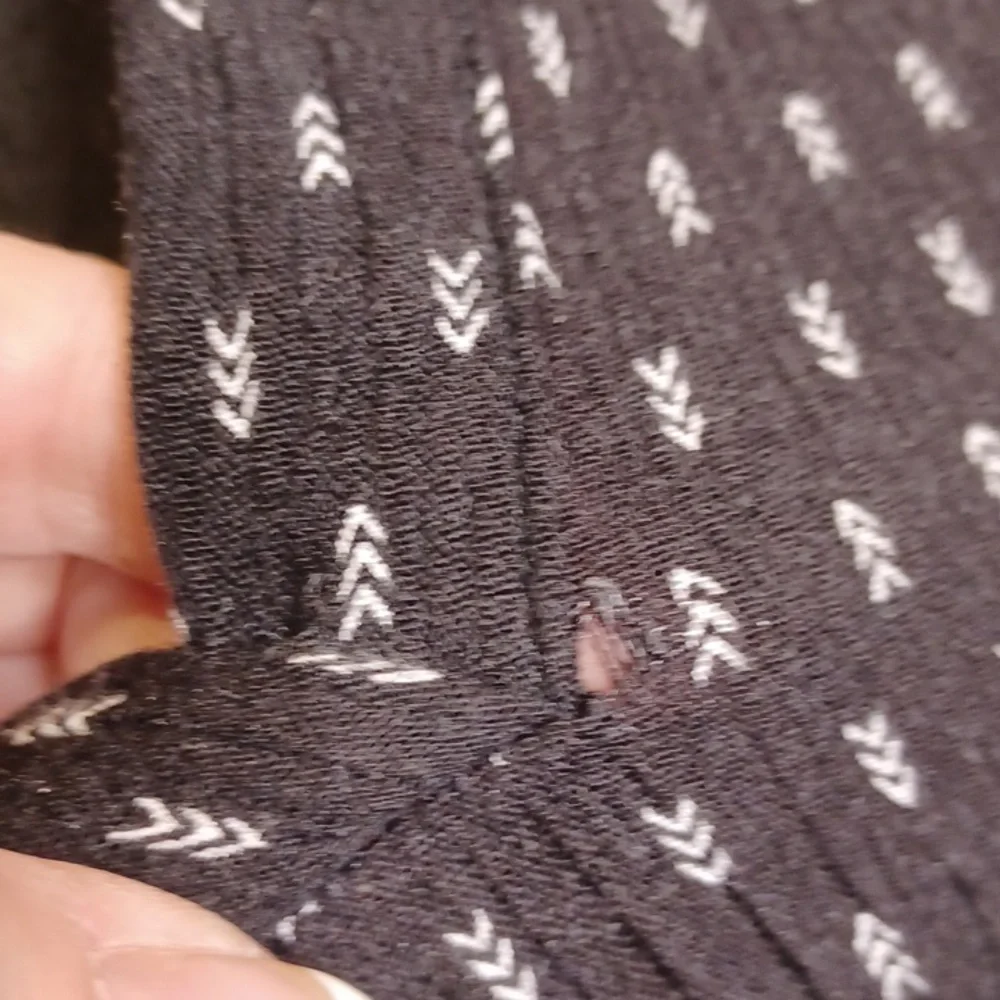 Full Moon black print Maternity top size M - Picture 4 of 4